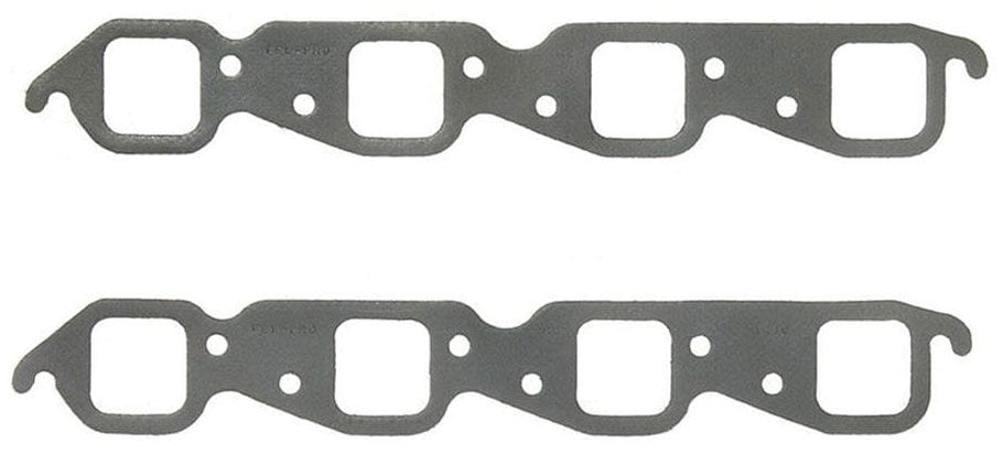 FELPRO Suit BB Chev Square Port 1.88" x 1.88" Felpro Perforated Steel Exhaust Gasket Set FE1410 SR