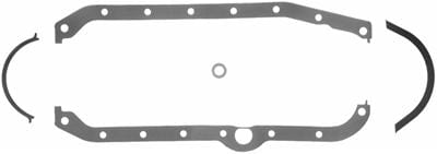 FELPRO Suit Chev V6 229-262 1978-85 Felpro Rubber Coated Fibre Oil Pan Gasket FE1801 SR