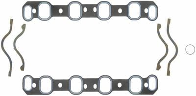 FELPRO Suit Ford 302-351C 2V Heads 1.50" x 2.12" (.060") Felpro Printoseal Intake Manifold Gasket Set FE1240 SR