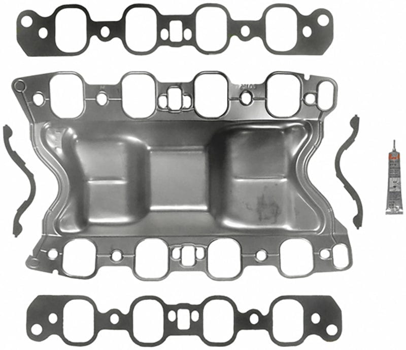 FELPRO Suit Ford 302-351C 4V Felpro Intake Manifold Tub/Pan Gasket Set FEMS96012 SR
