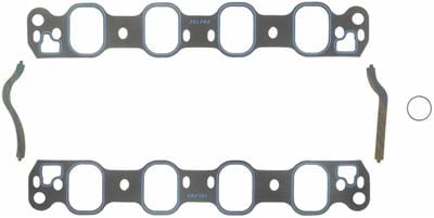 FELPRO Suit Ford 302 Boss 4V Heads 1.88" x 2.65" (.060") Felpro Printoseal Intake Manifold Gasket Set FE1248 SR