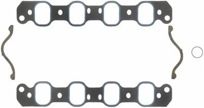 FELPRO Suit Ford 351C 4V Heads 1.88" x 2.65" (.060") Felpro Printoseal Intake Manifold Gasket Set FE1228 SR