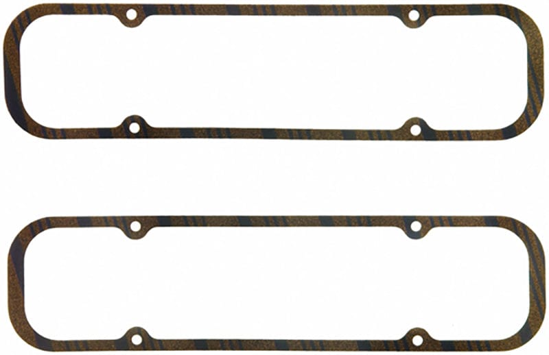 FELPRO Suit Pontiac V8 265-455, 1955-81 Felpro Cork/Rubber Valve Cover Gaskets FEVS50005C SR