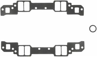 FELPRO Suit SB Chev 18° Hi Port, No Exhaust Crossover 1.25" x 2.15" (.045") Felpro Composite Intake Manifold Gasket Set FE1278 SR
