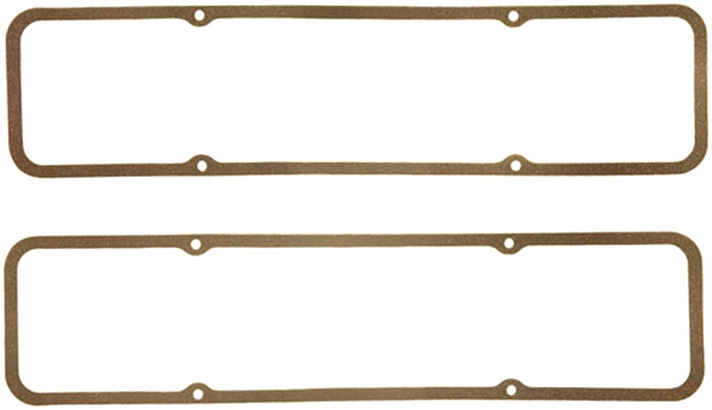 FELPRO Suit SB Chev 1955-85 Felpro Cork/Rubber Valve Cover Gaskets FEVS50265C SR