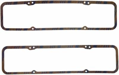 FELPRO Suit SB Chev 262-400 7/32" Thick Felpro Cork/Rubber Valve Cover Gaskets FE1603 SR
