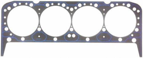 FELPRO Suit SB Chev 262-400, Stainless Steel Core Laminate, 4.200" Bore, .03 Felpro Steel Pre-Flattened O-Ring Head Gasket FE1014 SR