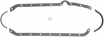 FELPRO Suit SB Chev L/H Dipstick Thick Front Seal 1975-79 Felpro Rubber Coated FibreOil Pan Gasket Set FE1803 SR