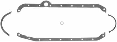 FELPRO Suit SB Chev R/H Dipstick Thick Front Seal 1980-85 Felpro Rubber Coated Fibre Oil Pan Gasket Set FE1818 SR