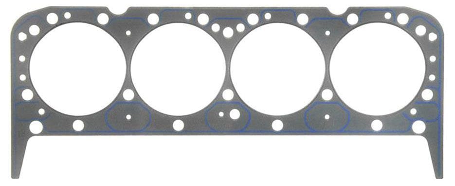 FELPRO Suit SB Chev Small Chambered Aluminium Race Heads, 4.080" Bore, .039" Felpro Steel Pre-Flattened O-Ring Head Gasket FE1043 SR