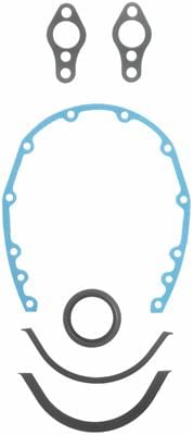 FELPRO Suit SB Chev, Standard Rotation Without Plastic Cover Felpro Marine Timing Cover Gasket Set FE17871 SR