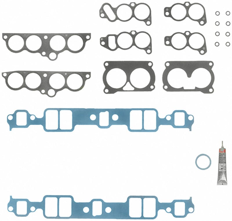 FELPRO Suit SB Chev With TPI 1986-On, Upper & Lower Gaskets Felpro Intake Manifold Gasket Set FEMS93035-1 SR