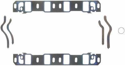 FELPRO Suit SB Ford 289-351W 1.28" x 2.10" (.060") Felpro Printoseal Intake Manifold Gasket Set FE1262 SR