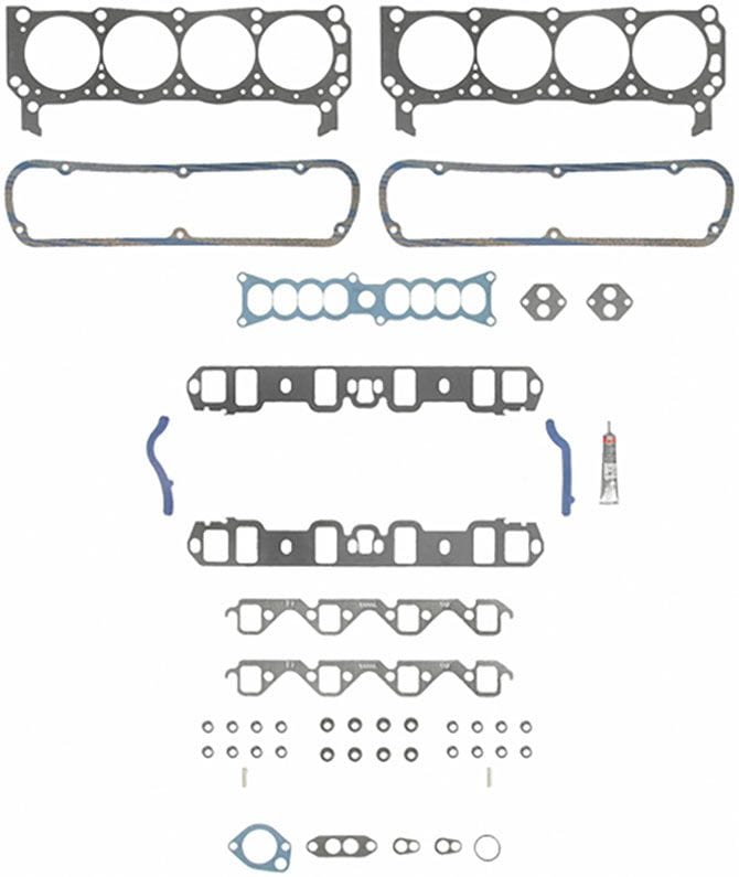 FELPRO Suit SB Ford 302 5.0L EFI, EB Falcon - on Felpro Top End Gasket Set FEAFS9280PT-2 SR