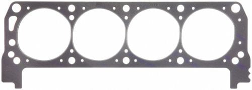 FELPRO Suit SB Ford 302 SVO-351W SVO (LH), 4.150" Bore, .041" Compressed Thi Felpro Steel Pre-Flattened O-Ring Head Gasket FE1022 SR