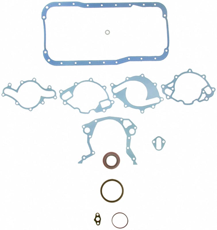 FELPRO Suit SB Ford 302W 5.0L 1986-95 (1-Piece Rubber Sump Gasket) Felpro Gasket Conversion Set (Bottom End) FECS8548-9 SR