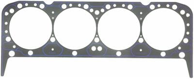 FELPRO With Steam Holes Suit SB Chev 400, 4.200" Bore, .039" Compressed Thic Felpro Marine Stainless Core Head Gasket FE17031 SR