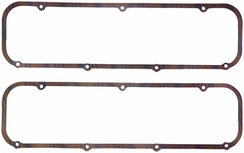FELPRO With Steel Shim Suit BB Ford 429-460 1968-87 5/16" Thick Felpro Cork/Rubber Valve Cover Gaskets FE1643 SR