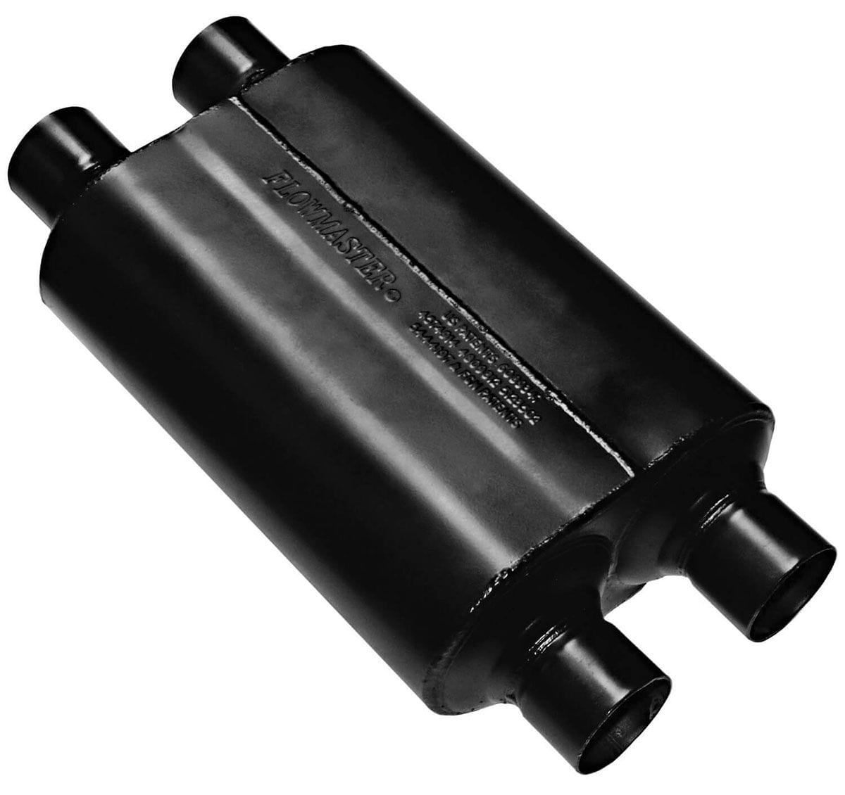 FLOWMASTER 2-1/2" Dual Inlet / Dual Outlet Flowmaster Super 40 Series Delta Flow Muffler FLO9525454 SR