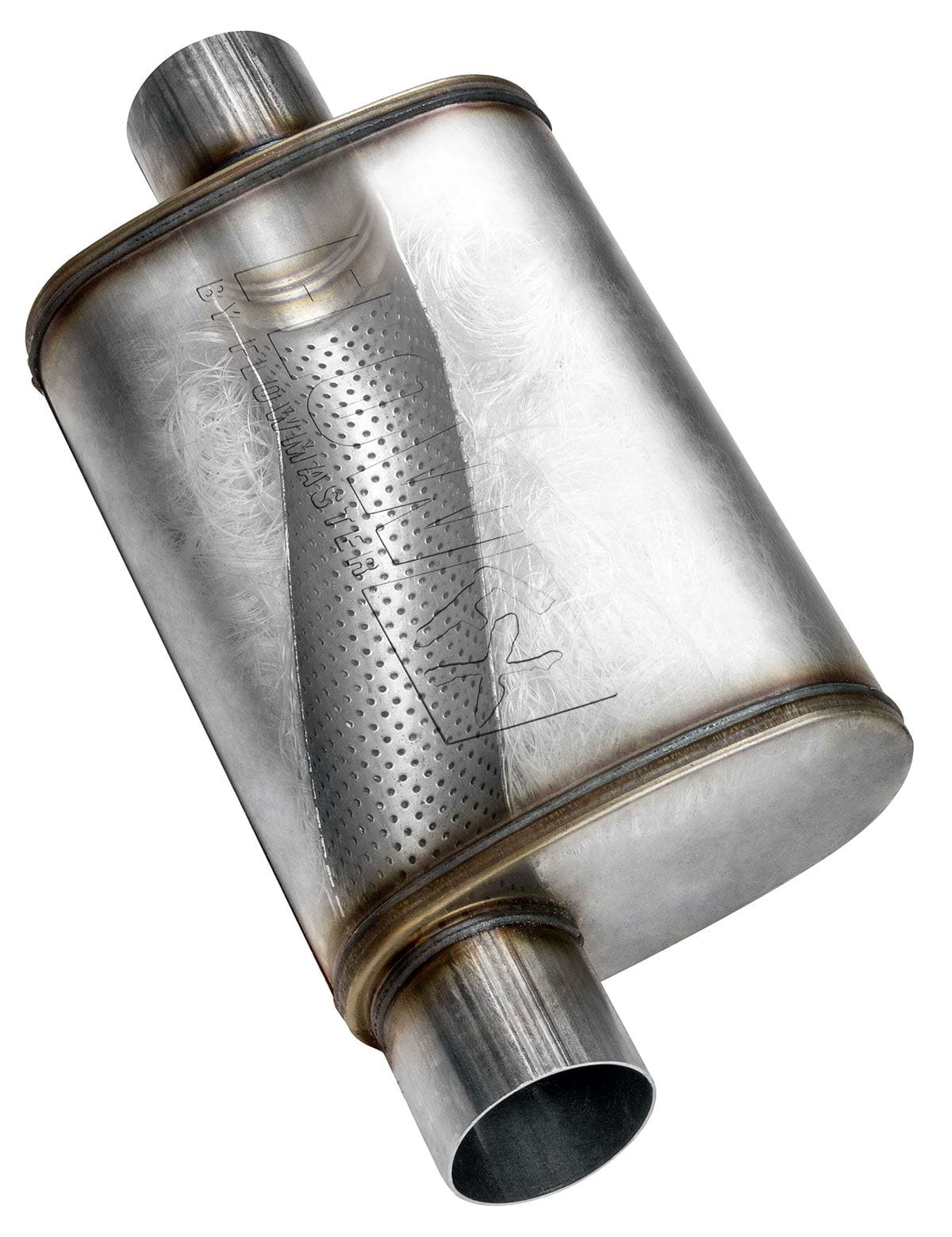 FLOWMASTER 2-1/2" Offset Inlet / 2-1/2" Offset Outlet Flowmaster FlowFX Muffler FLO71236 SR