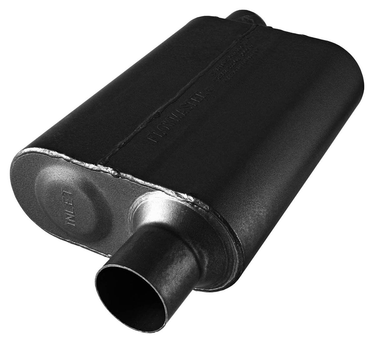 FLOWMASTER 2-1/2" Offset Inlet / Offset Outlet Flowmaster Super 44 Series Delta Flow Muffler FLO842548 SR