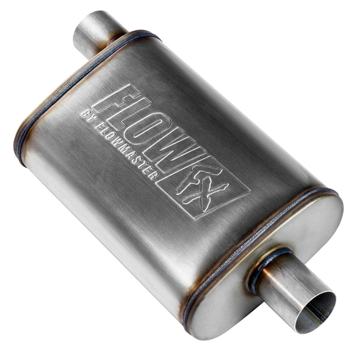 FLOWMASTER 2-1/4" Offset Inlet / 2-1/4" Center Outlet Flowmaster FlowFX Muffler FLO71225 SR