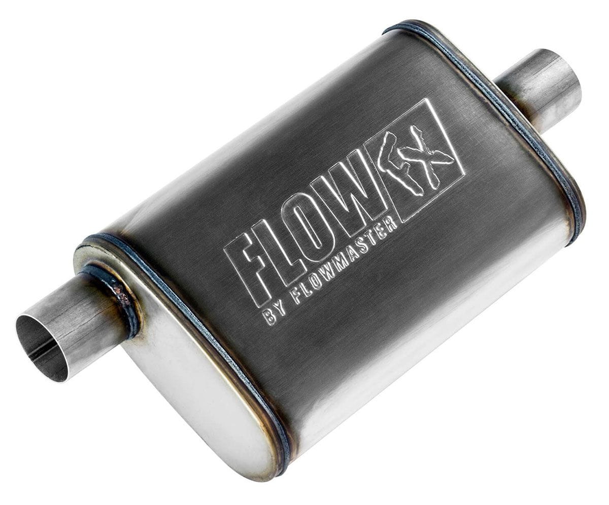 FLOWMASTER 2-1/4" Offset Inlet / 2-1/4" Center Outlet Flowmaster FlowFX Muffler FLO71225 SR