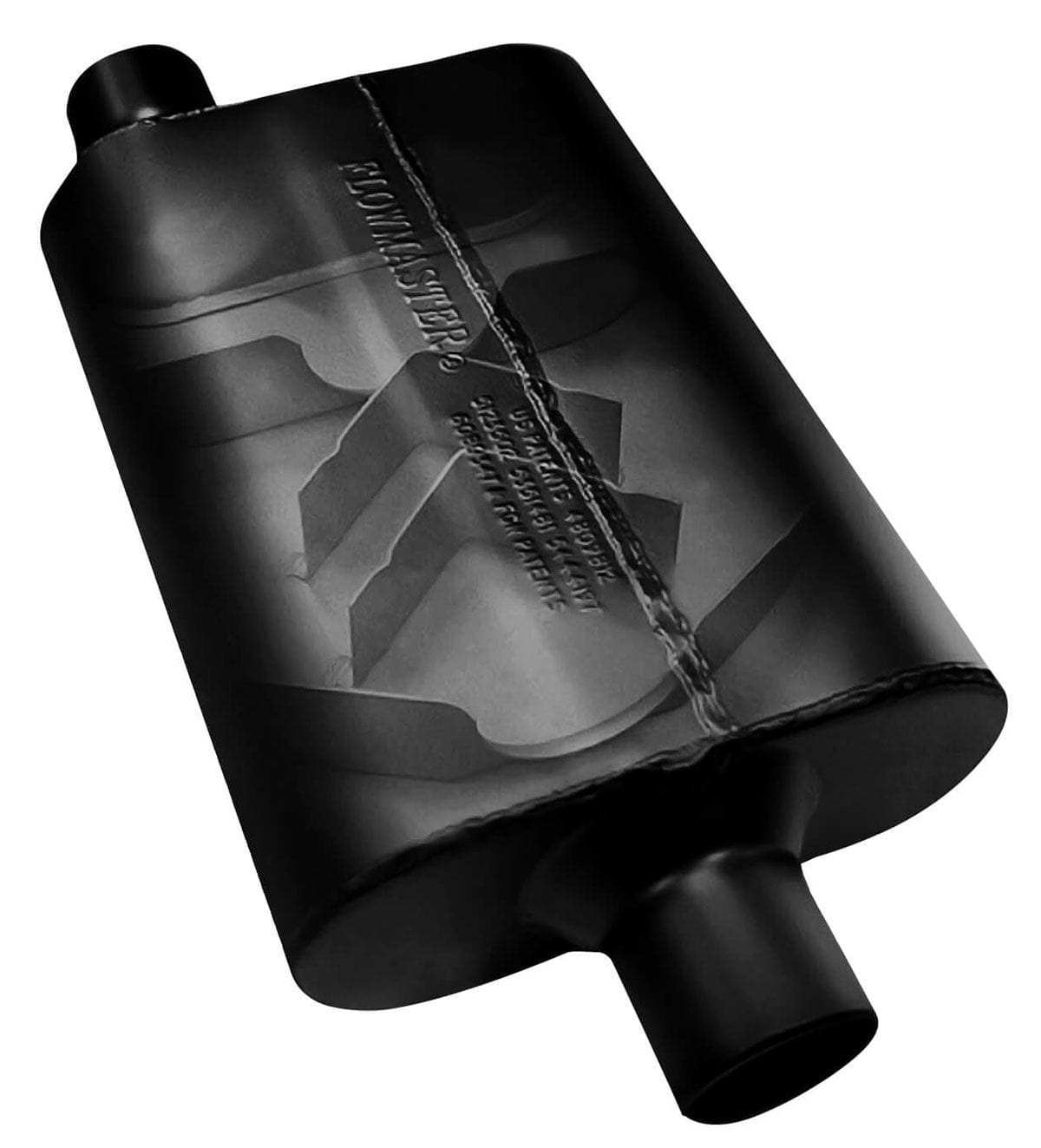 FLOWMASTER 2-1/4" Offset Inlet / Offset Outlet Flowmaster Super 44 Series Delta Flow Muffler FLO942448 SR