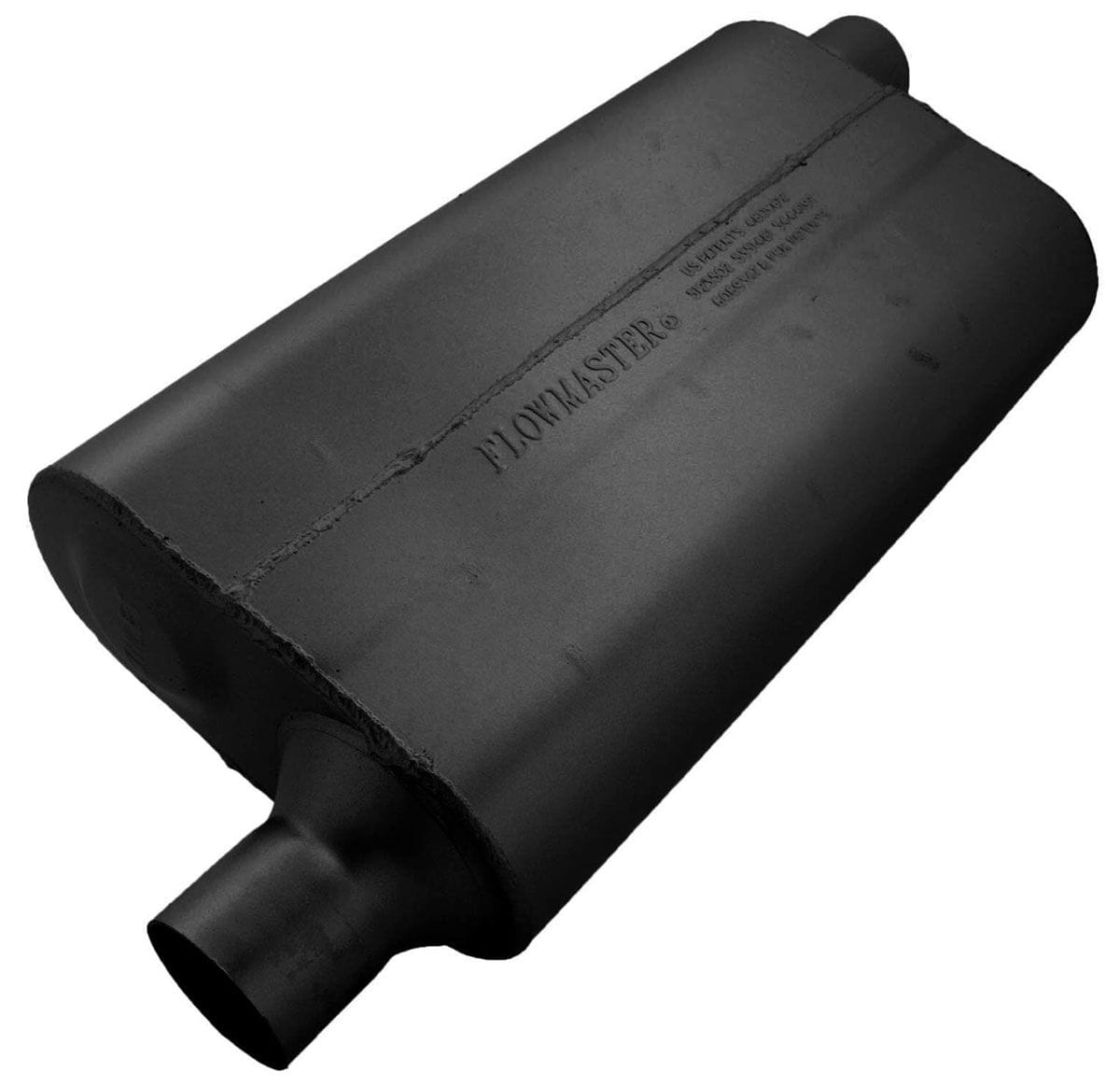 FLOWMASTER 2.25" Offset Inlet / Offset Outlet Flowmaster 50 Series Delta Flow Muffler FLO942453 SR