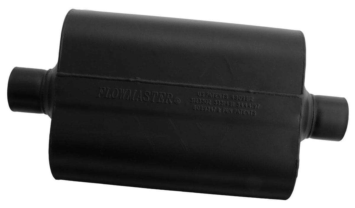 FLOWMASTER 2.5" Center Inlet / Center Outlet Flowmaster Super 40 Series Delta Flow Muffler FLO952545 SR