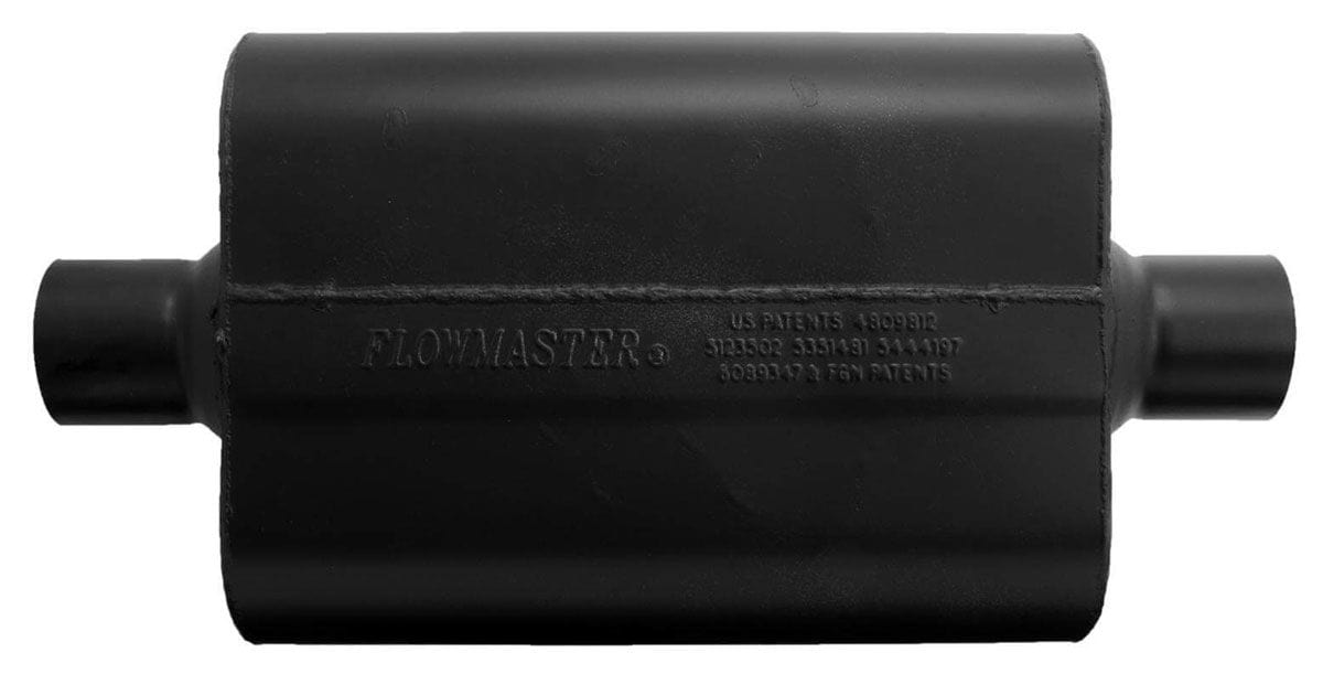 FLOWMASTER 2.5" Center Inlet / Center Outlet Flowmaster Super 44 Series Delta Flow Muffler FLO942545 SR
