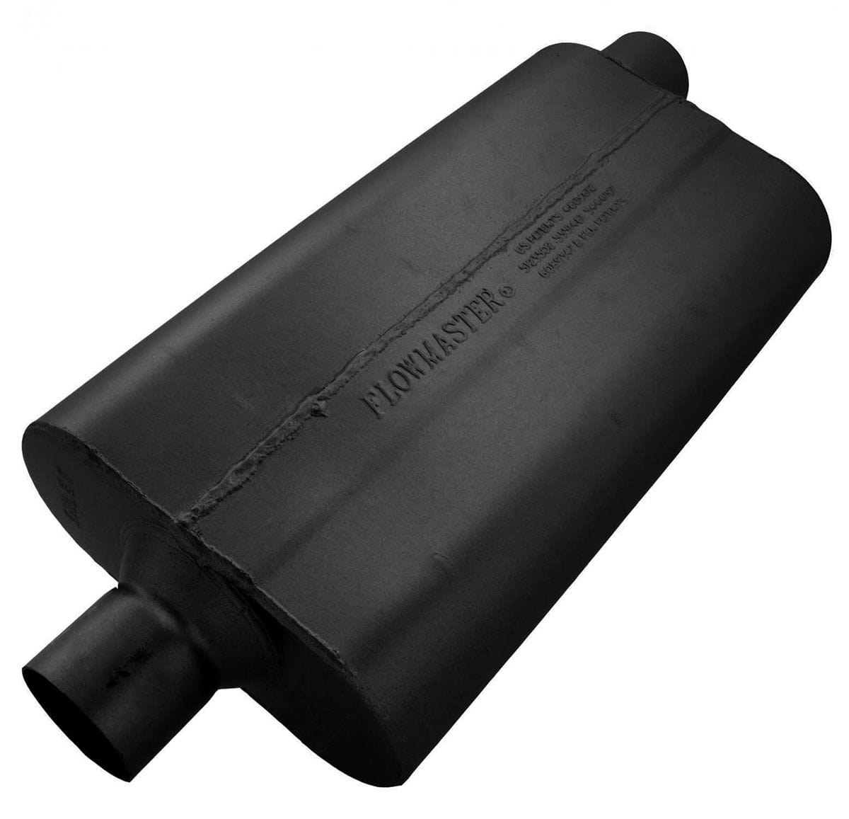 FLOWMASTER 2.5" Center Inlet / Offset Outlet Flowmaster 50 Series Delta Flow Muffler FLO942552 SR