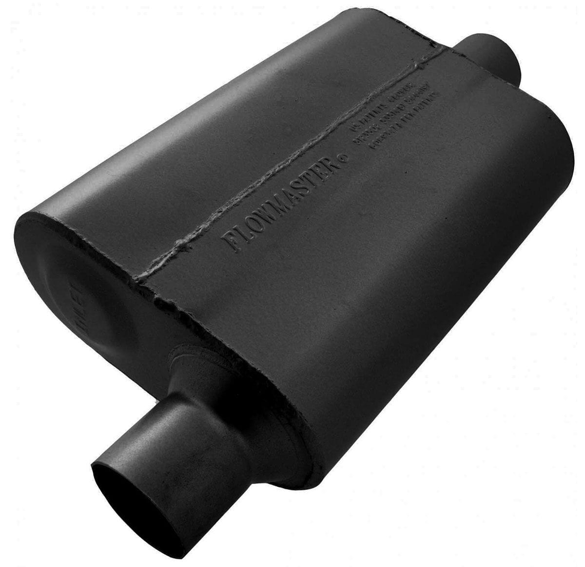 FLOWMASTER 2.5" Offset Inlet / Center Outlet Flowmaster 40 Series Delta Flow Muffler FLO942541 SR