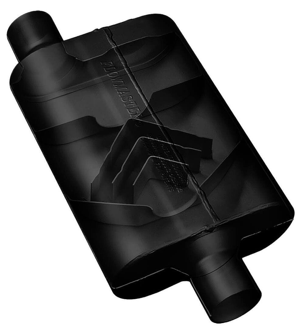 FLOWMASTER 2.5" Offset Inlet / Offset Outlet Flowmaster 40 Series Delta Flow Muffler FLO942543 SR