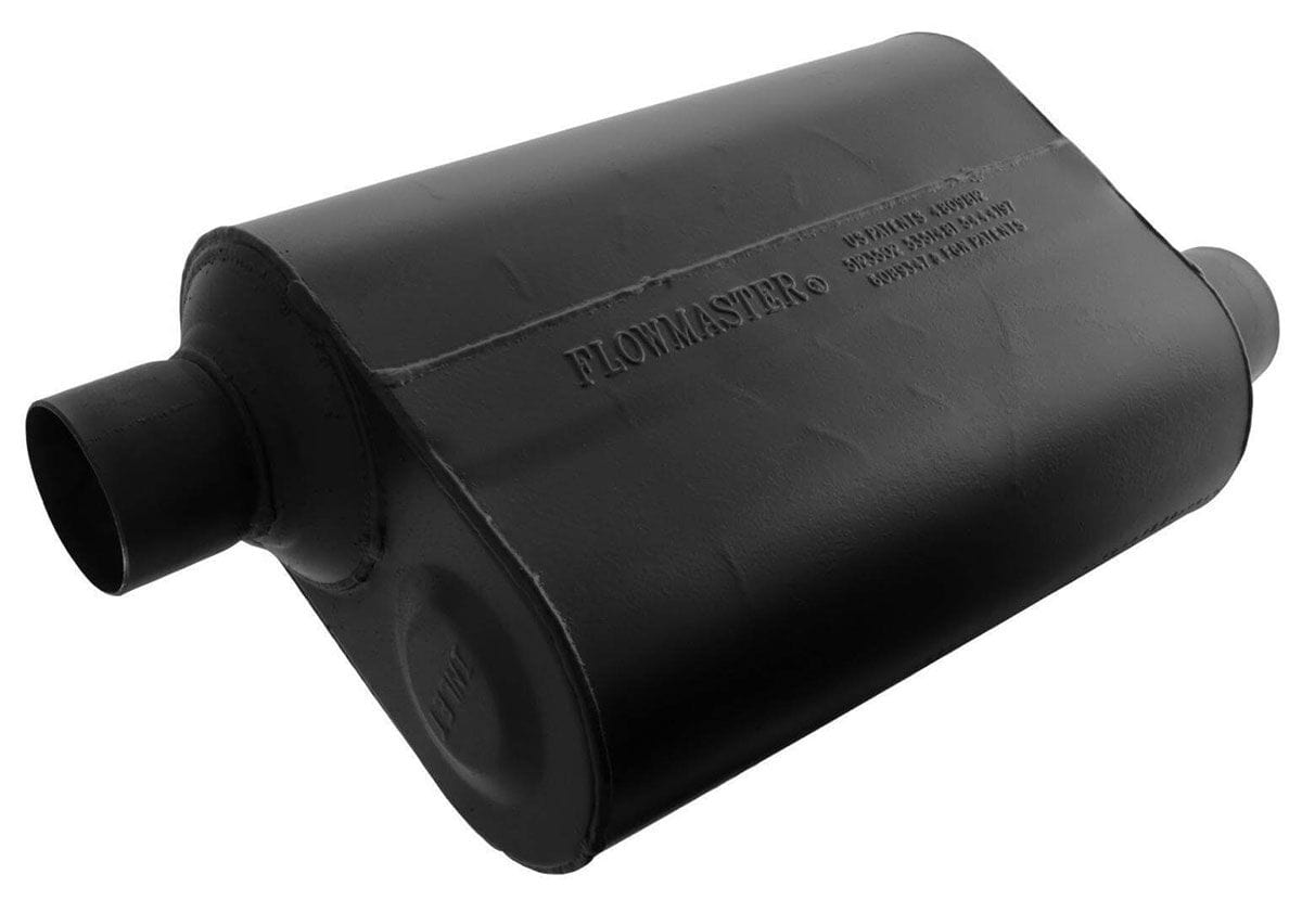 FLOWMASTER 2.5" Offset Inlet / Offset Outlet Flowmaster Super 40 Series Delta Flow Muffler FLO952548 SR