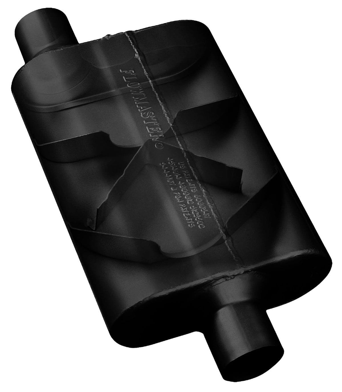 FLOWMASTER 2.50" Offset Inlet / Center Outlet. 19" Overall Length Flowmaster 40 Series Original Muffler FLO42541 SR