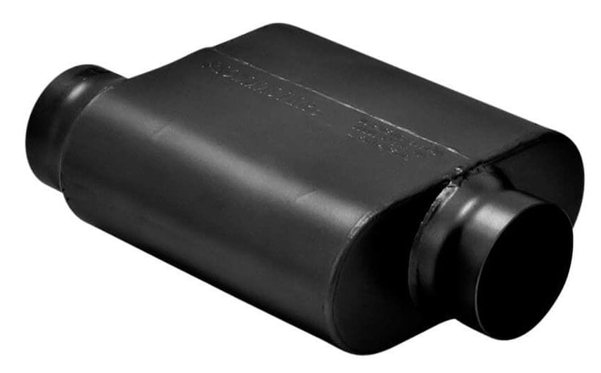 FLOWMASTER 3-1/2" Offset Inlet / Ceneter Outlet Flowmaster 10 Series Delta Force Race Muffler FLO8435119 SR