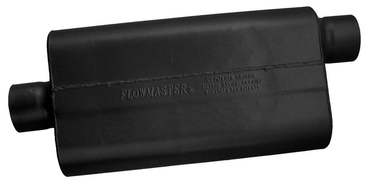 FLOWMASTER 3" Center Inlet / Offset Outlet Flowmaster 50 Series Delta Flow Muffler FLO943052 SR