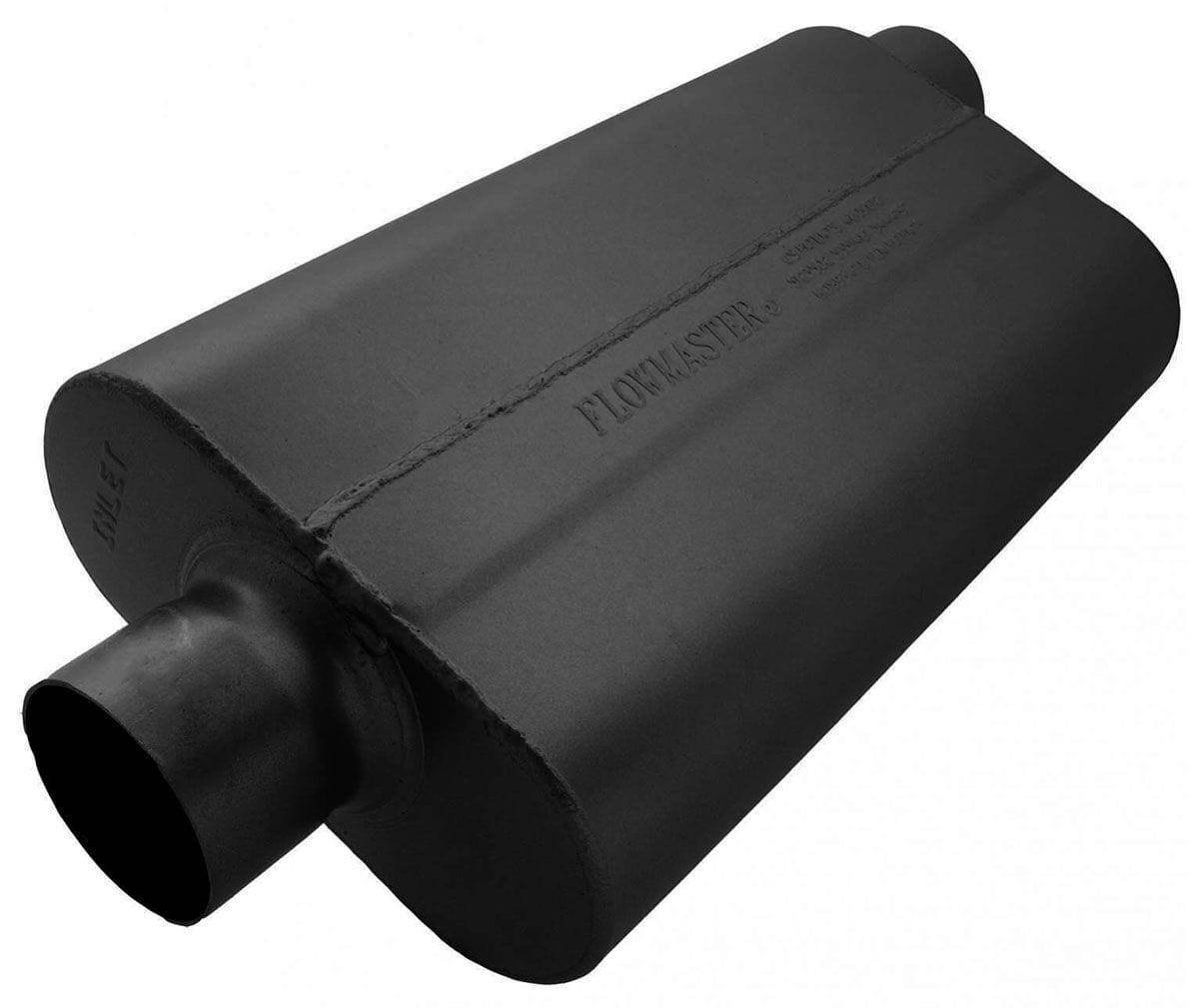 FLOWMASTER 3" Center Inlet / Offset Outlet Flowmaster 50 Series Delta Flow Muffler FLO943052 SR