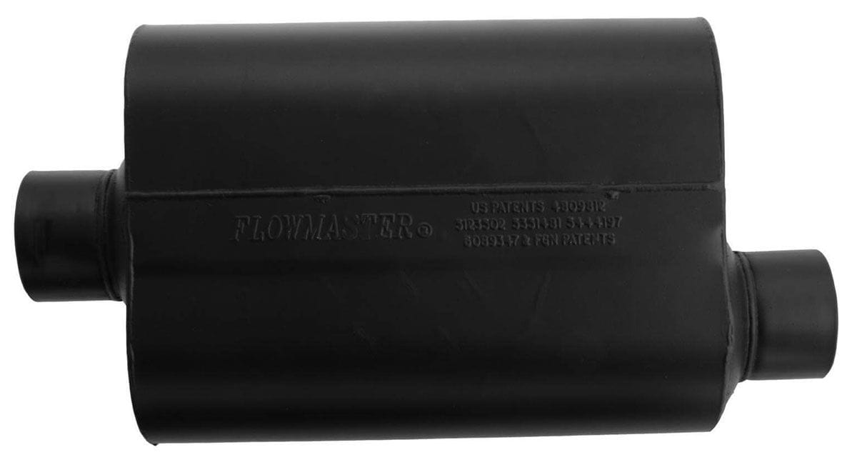 FLOWMASTER 3" Center Inlet / Offset Outlet Flowmaster Super 40 Series Delta Flow Muffler FLO953047 SR