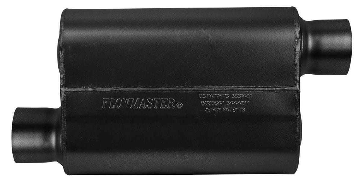 FLOWMASTER 3" Offset Inlet / Offset Outlet Flowmaster 40 Series Delta Flow Muffler FLO943043 SR