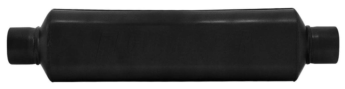 FLOWMASTER Oval, 2-1/2" Inlet/Outlet Flowmaster Hushpower Super HP-2 Muffler FLO12518409 SR