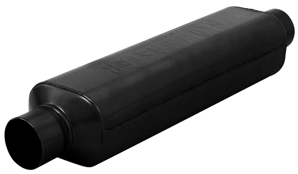 FLOWMASTER Oval, 2-1/2" Inlet/Outlet Flowmaster Hushpower Super HP-2 Muffler FLO12518409 SR