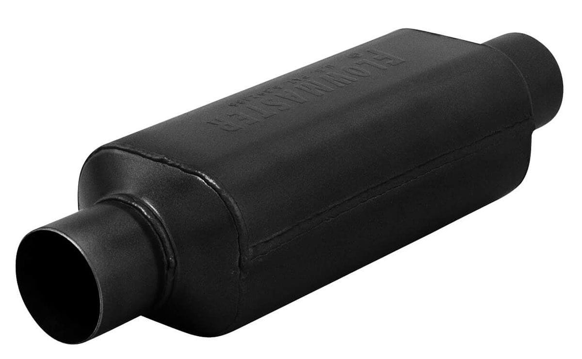 FLOWMASTER Oval, 2-1/4" Inlet/Outlet Flowmaster Hushpower HP-2 Muffler FLO12412409 SR