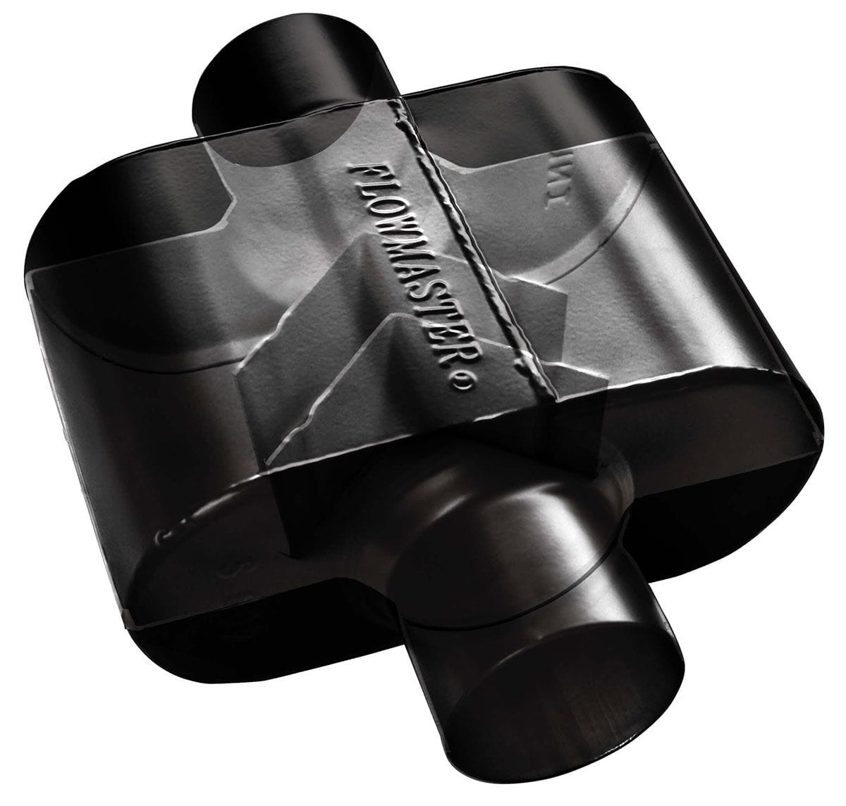 FLOWMASTER Oval, 3" Center Inlet / Outlet Flowmaster Super 10 Series Muffler FLO843015 SR