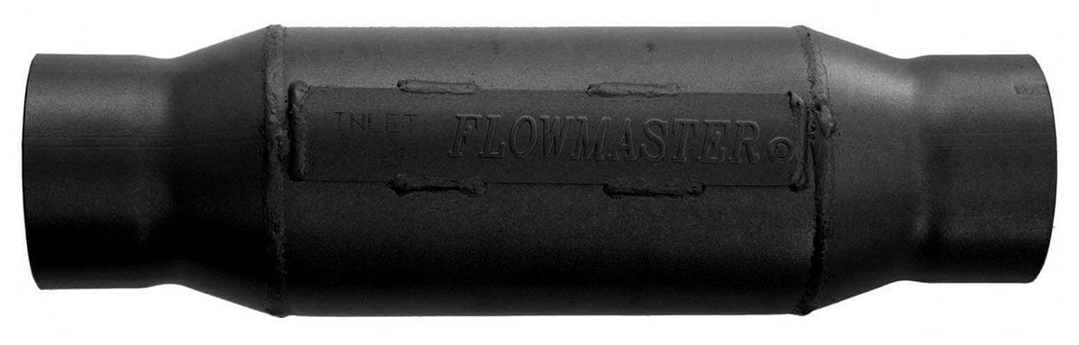 FLOWMASTER Round, 3" Inlet/Outlet Flowmaster Outlaw Race Short Muffler FLO15430S SR