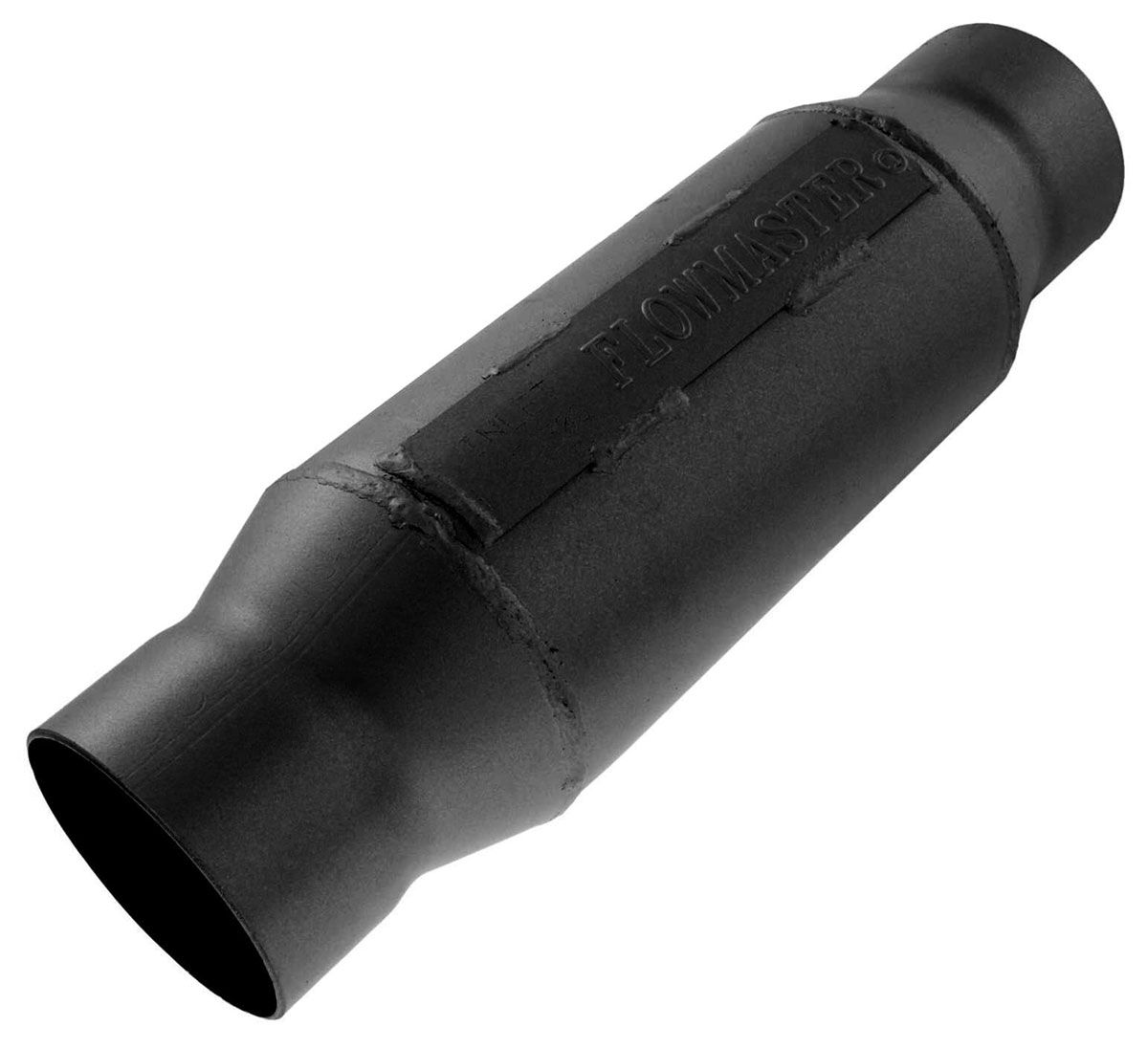 FLOWMASTER Round, 3" Inlet/Outlet Flowmaster Outlaw Race Short Muffler FLO15430S SR