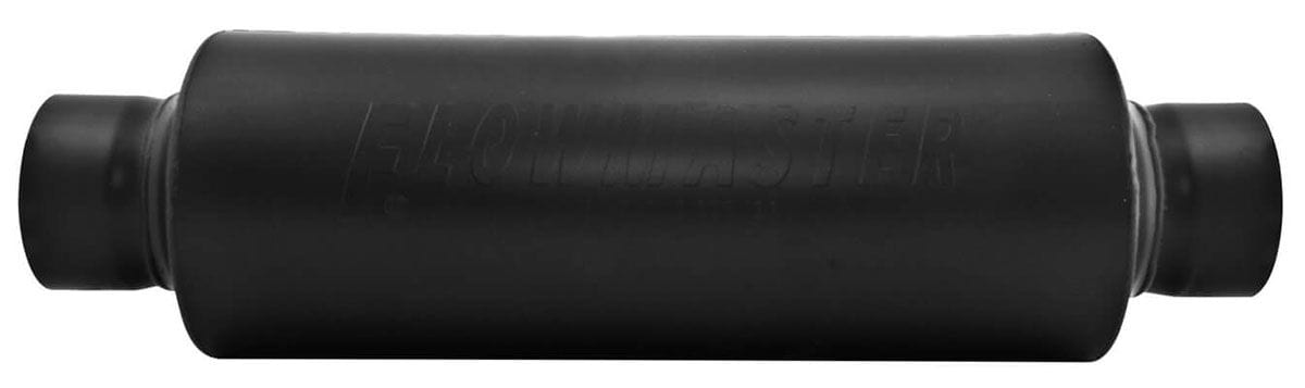 FLOWMASTER Round, 4" Inlet/Oulet Flowmaster Hushpower Pro-Series Standard Performance Muffler FLO14020100 SR
