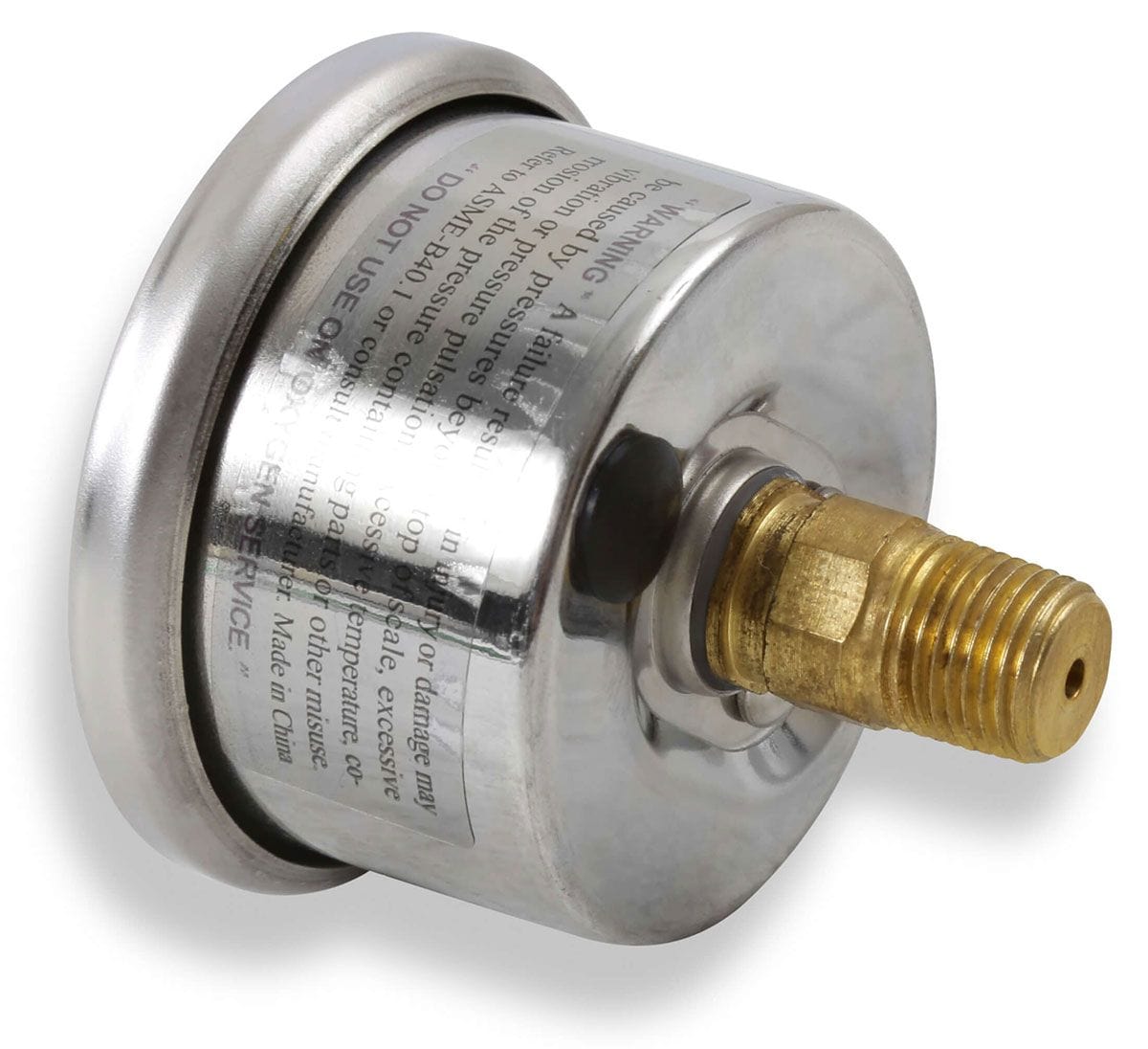 HOLLEY 0 - 15 PSI Liquid Filled Holley Holley Mechanical Fuel Pressure Gauge HO26-504 SR