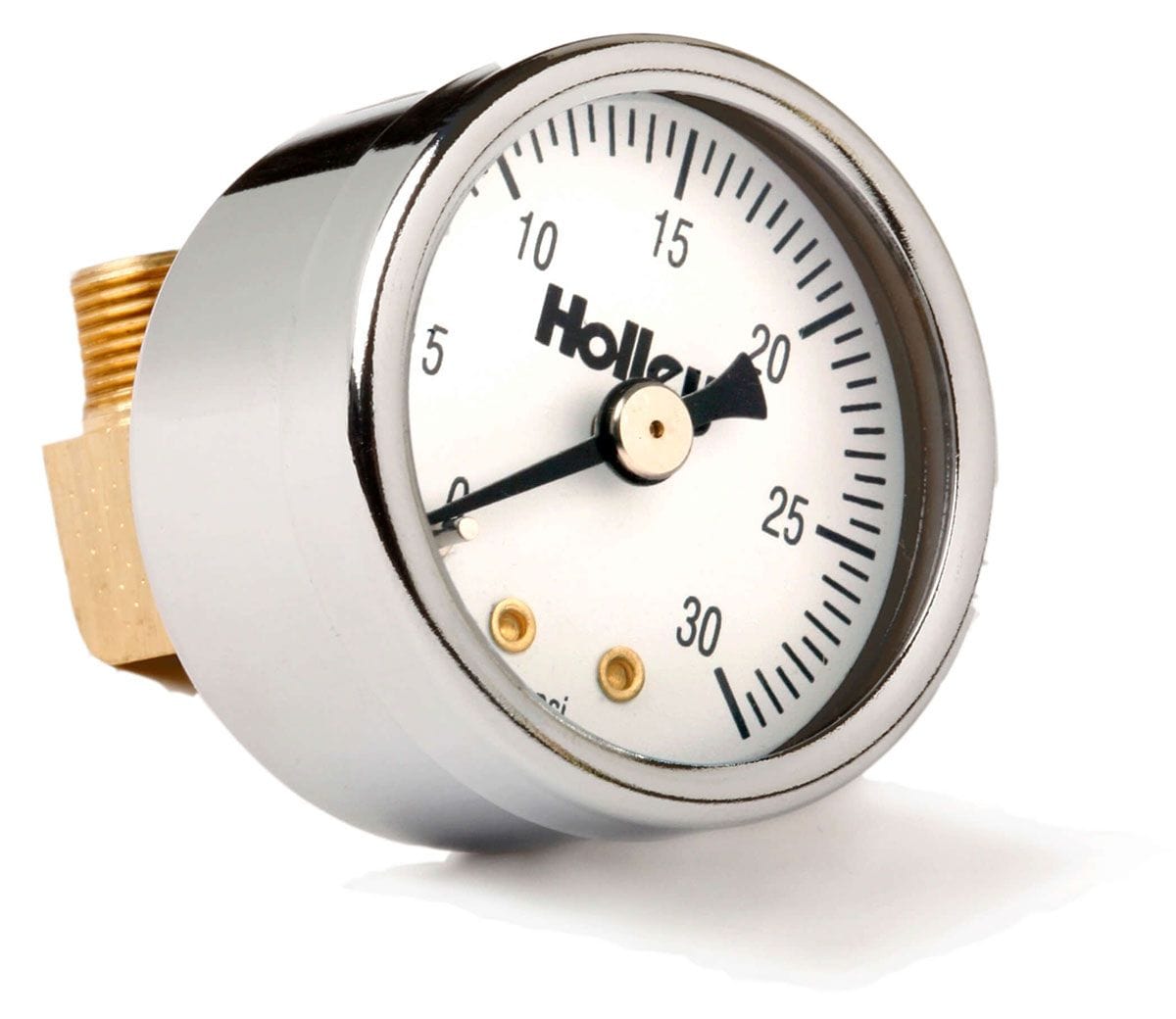 HOLLEY 0 - 30 PSI Non Liquid Filled Holley Holley Mechanical Fuel Pressure Gauge HO26-502 SR
